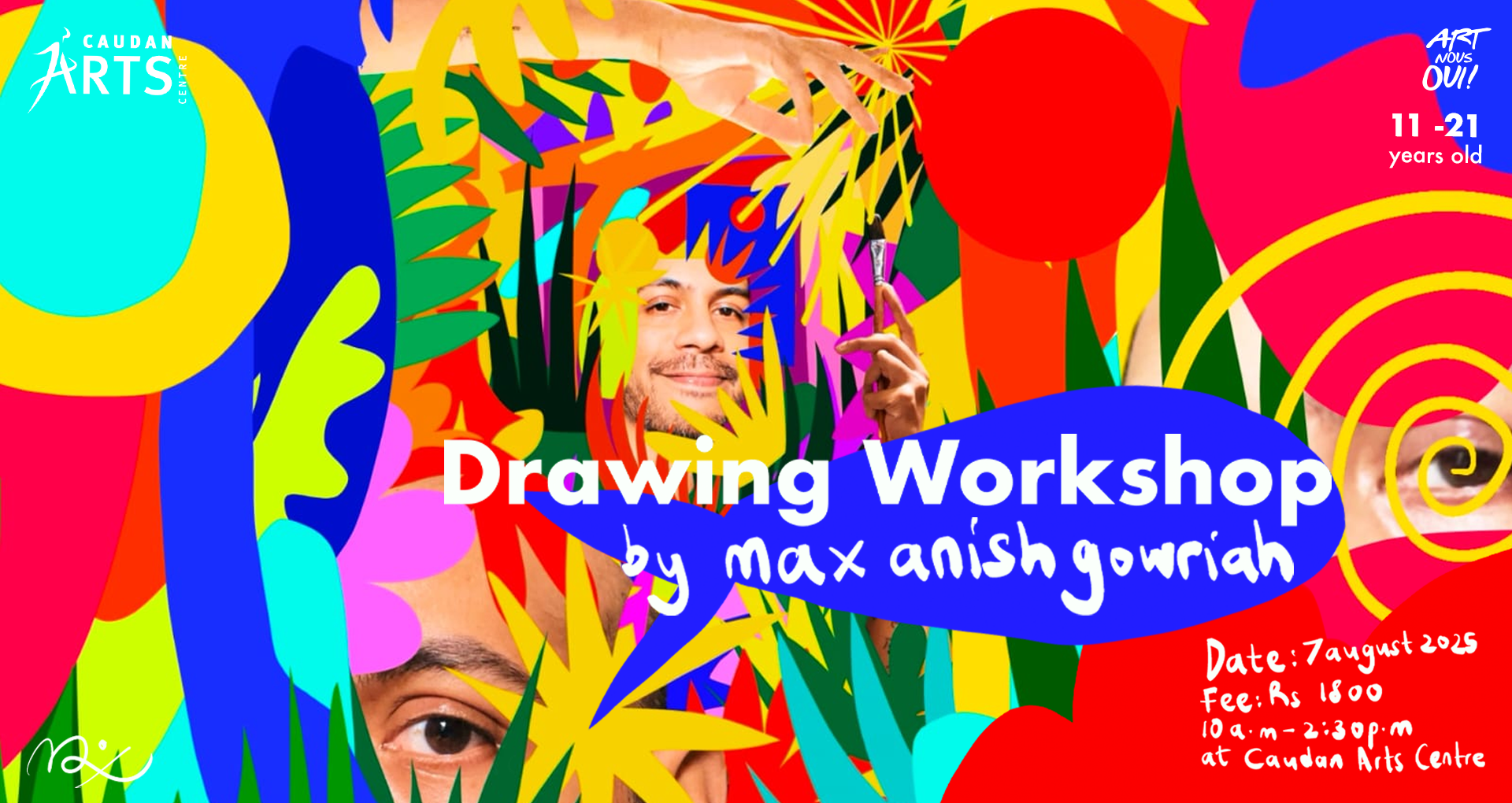 Drawing and Experimentation Workshop – By Max Anish