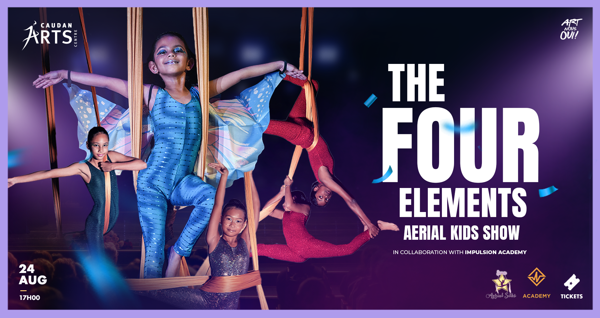 THE FOUR ELEMENTS – Aerial kids show