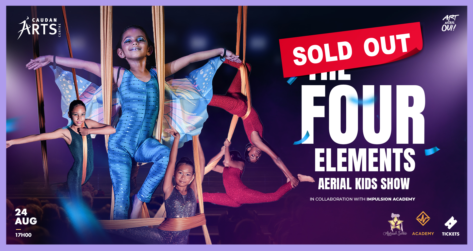 THE FOUR ELEMENTS – Aerial kids show