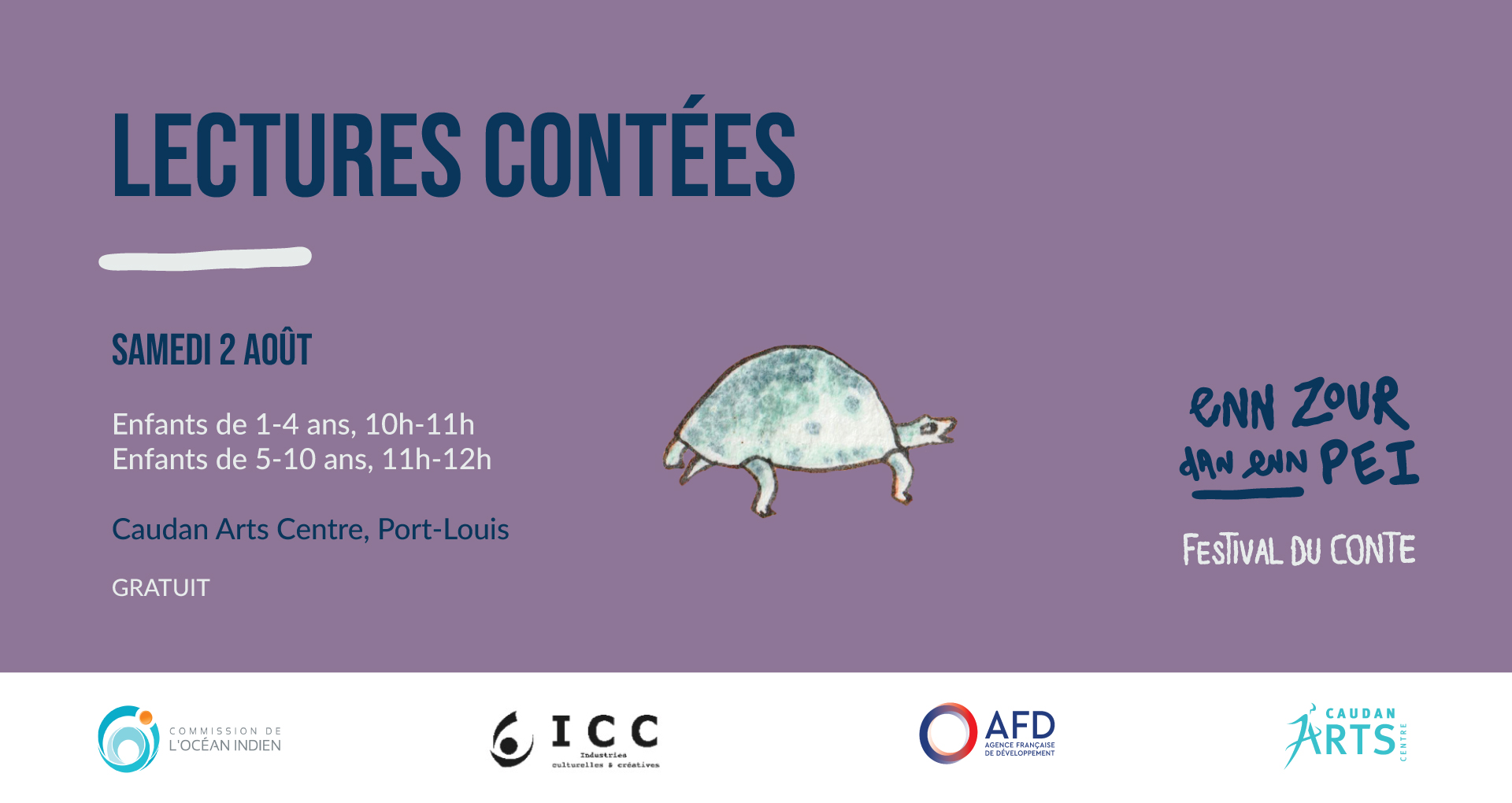 Lectures contées _ Enn Zour dan Enn Pei…
