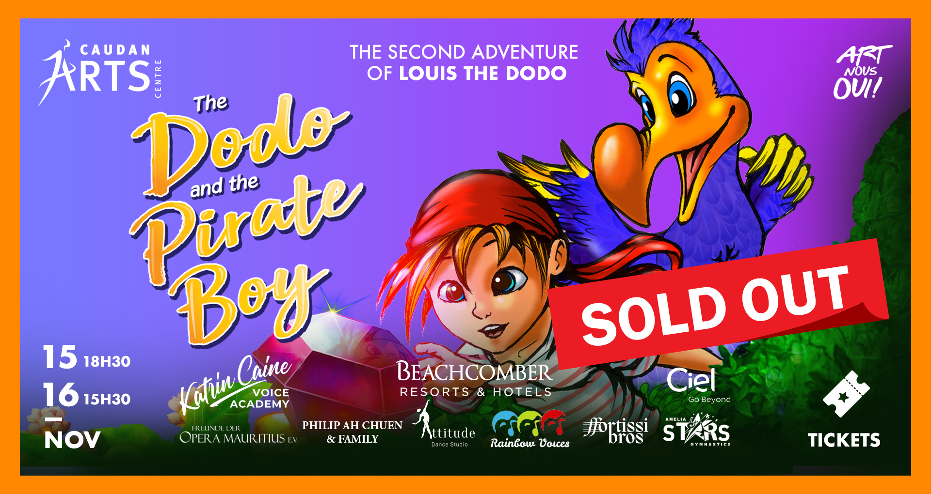 The Dodo and the Pirate Boy -The second adventure of Louis the Dodo