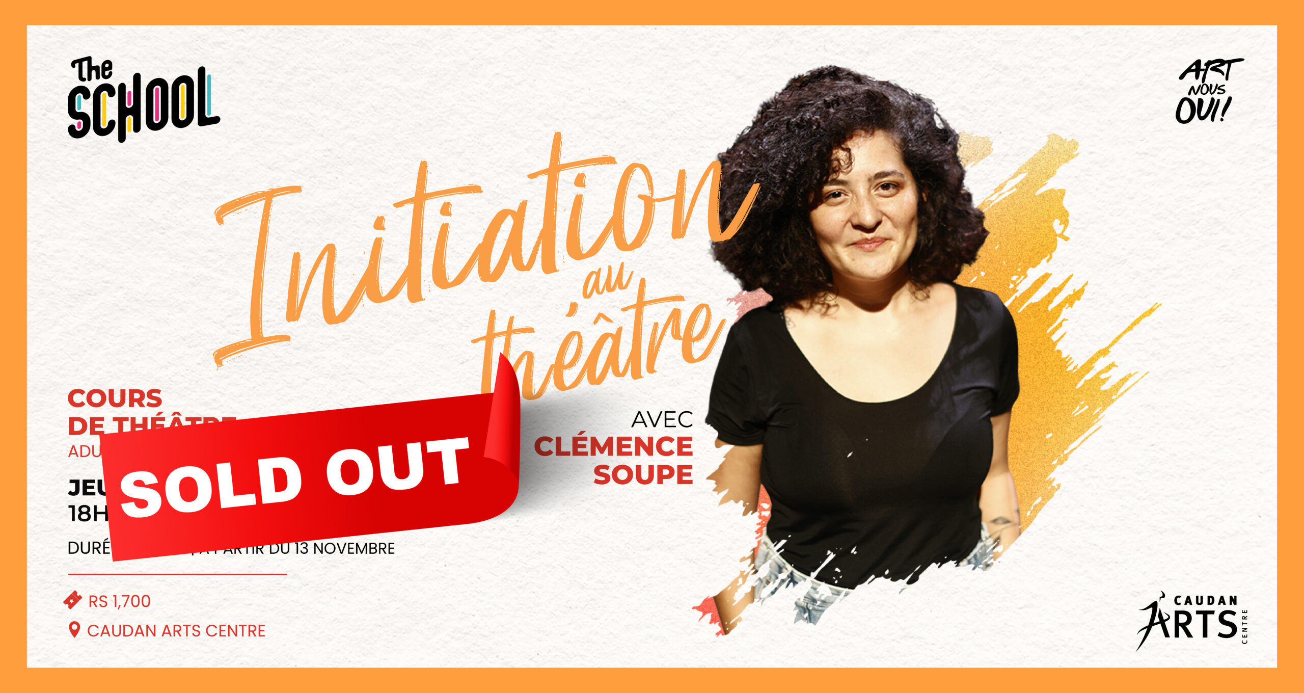 Initiation au théâtre avec Clémence Soupe