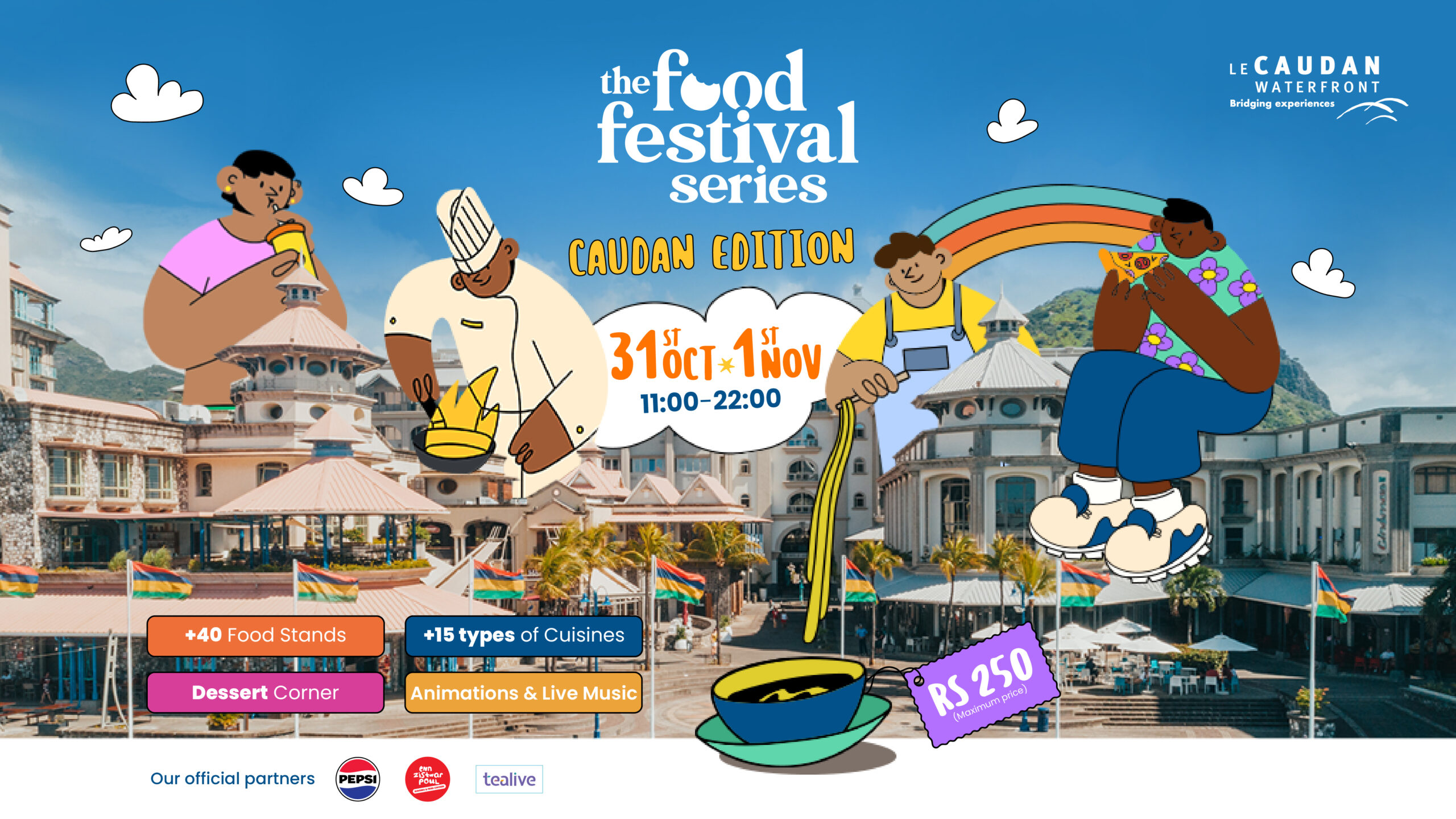 The Food Festival Series – Caudan Edition