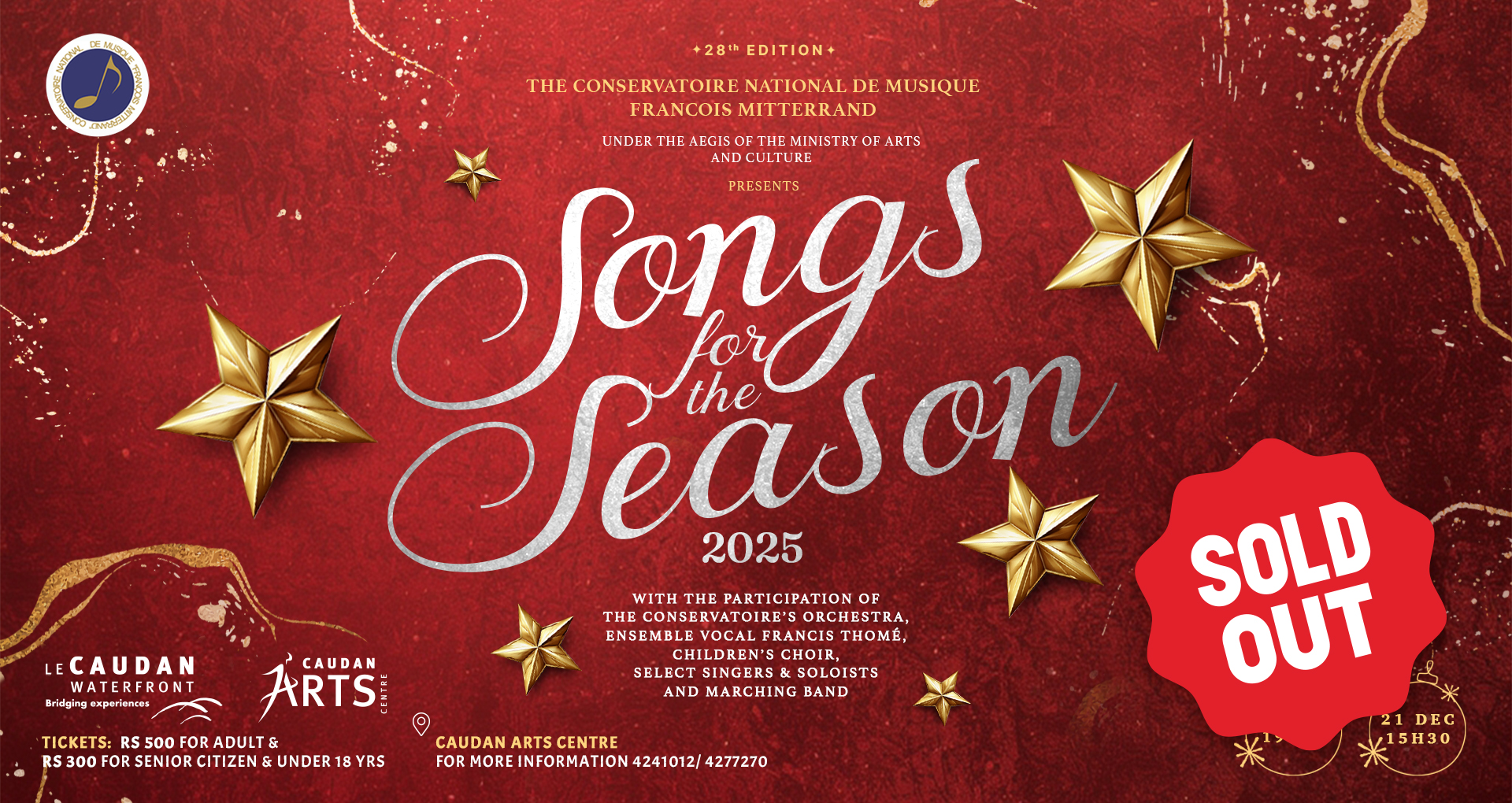 Songs for the Season 2025 – 28th Edition