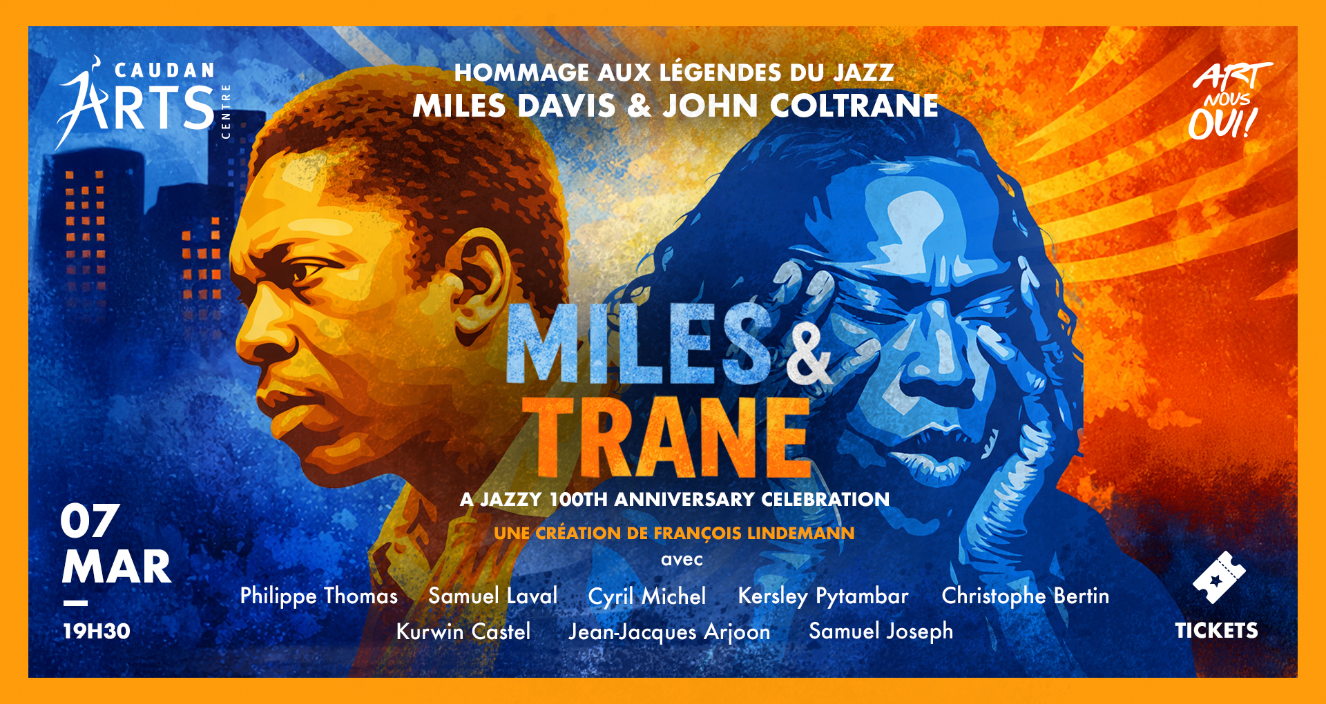 MILES & TRANE : A jazzy 100th anniversary celebration