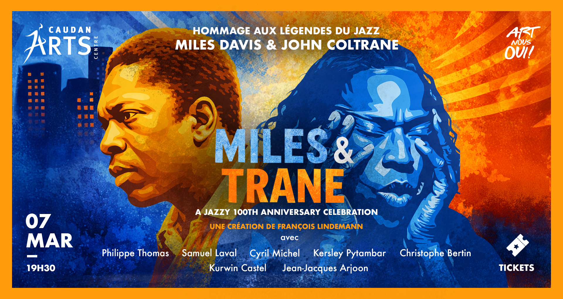 MILES & TRANE : A jazzy 100th anniversary celebration