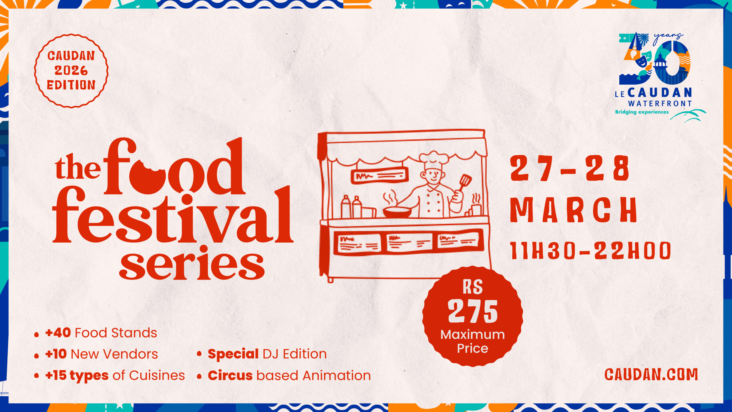 The Food Festival Series – Caudan 2026 Edition