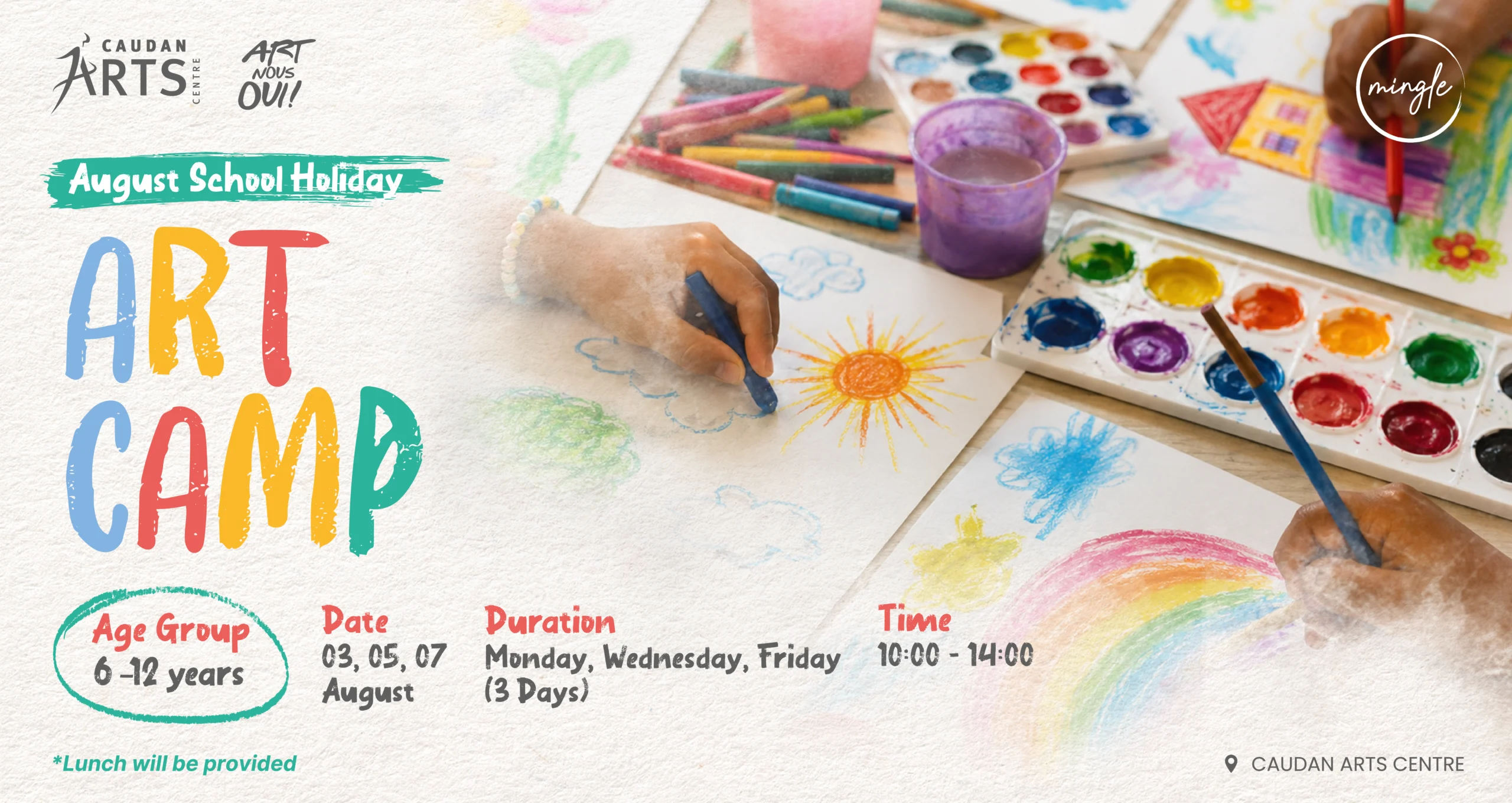 Art Camp, A Creative Holiday Experience for Kids!