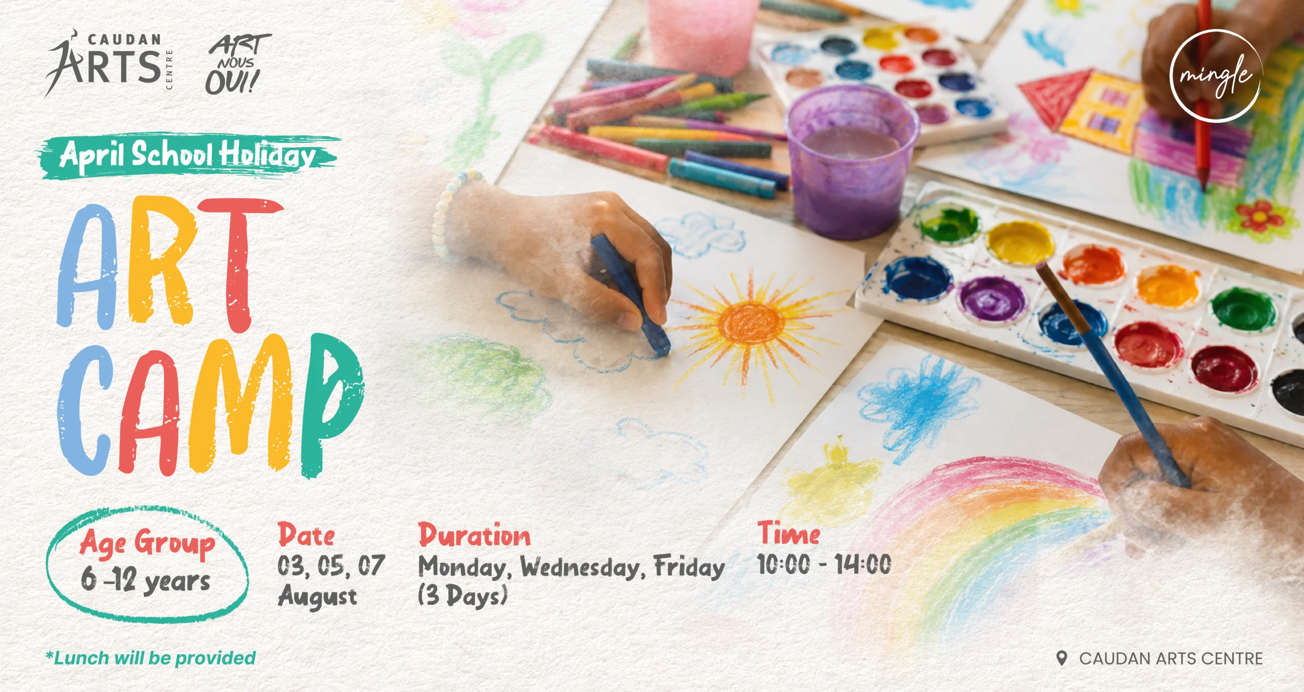 Art Camp, A Creative Holiday Experience for Kids!
