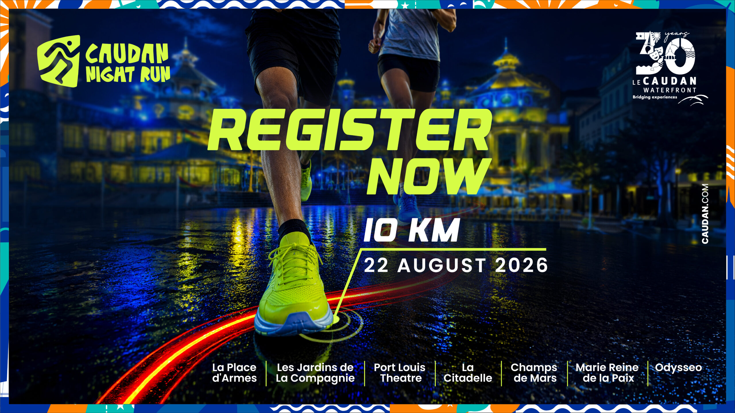 Caudan Night Run: Run through the heart of Port-Louis