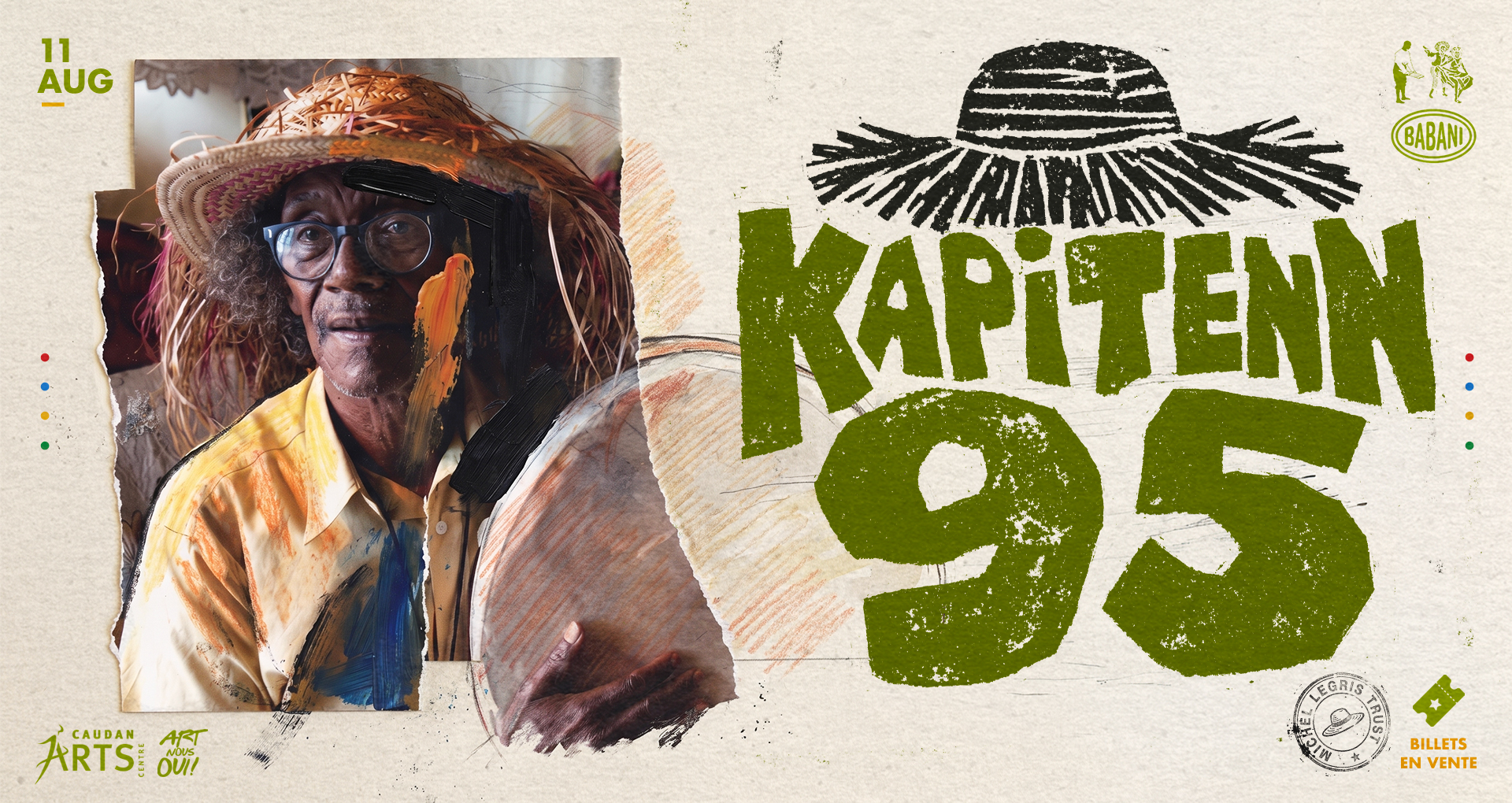 KAPITENN 95, a celebration of sega tipik in memory of Michel Legris